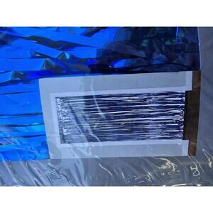 Blue Metallic Door Curtain - 8ft x‎ 3ft